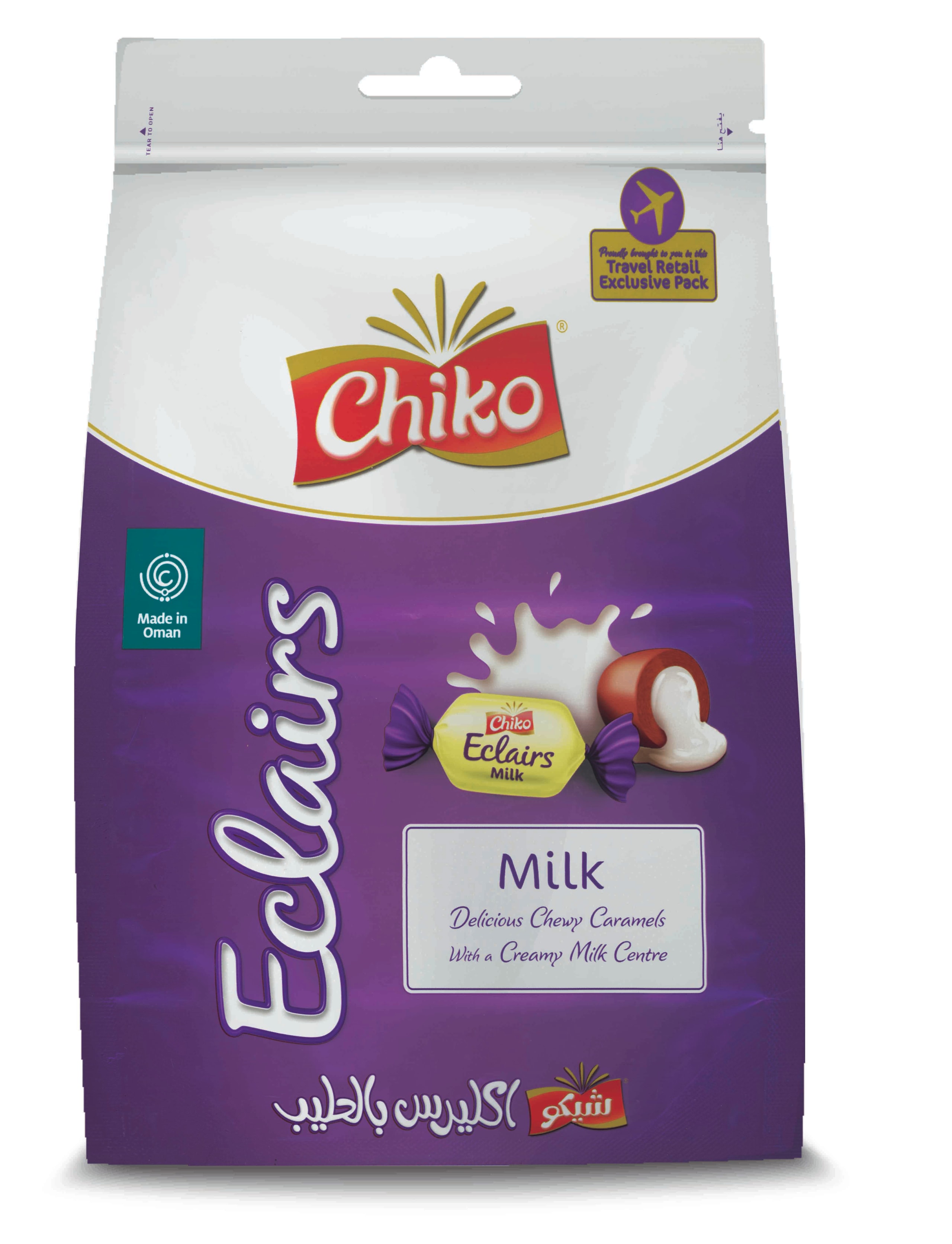Chiko Eclairs packaging — Confectionery